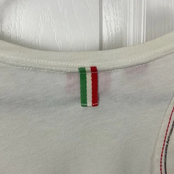 Puma Ferrari Men’s White T-Shirt Campione Del Mondo, Size L (Pre-Owned) - Picture 5 of 14